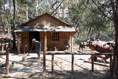 Деревня в джунглях Sirsi